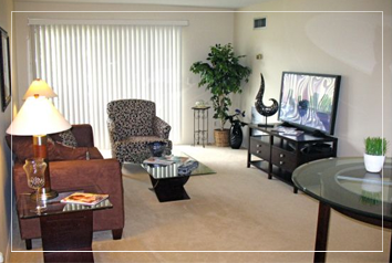 Corporate Housing in Southgate Michigan - living-room